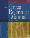 GREGG REFERENCE MANUAL 10TH EDITION