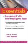 ESSENTIALS OF ASSESSMENT WITH BRIEF INTE