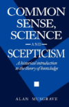 COMMON SENSE  SCIENCE AND SCEPTICISM : A
