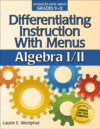 Differentiating Instr W/ Menus: Algebra I/II