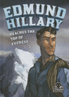 EDMUND HILLARY REACHES THE TOP OF EVERES