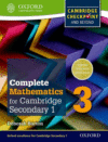 COMPLETE MATH FOR CAMBRIDGE SEC 1 BK 3