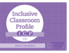 Inclusive Classroom Profile Research Edition