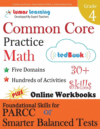 Common Core Practice - Grade 4 Math: Workbooks to