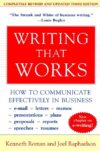 Writing That Works: How to Communicate Effectively
