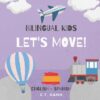 Bilingual Kids: Let's Move! (English - Spanish)