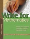 Write for Mathematics 2e